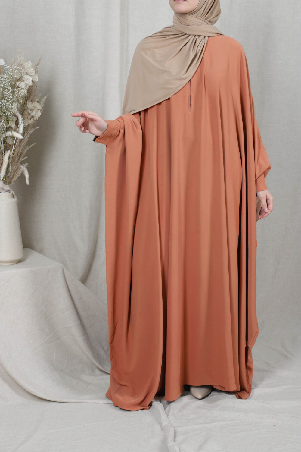 Eid Hooded Hijab Dress | Elegant Jilbab Abaya & Full Cover Ramadan Gown for Muslim Women - Image 2